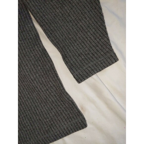 Vtg Yves Saint Laurent Pour Homme Boxy Fit Baggy Sz L Wool Sweater Gray Rib Knit - Picture 7 of 8